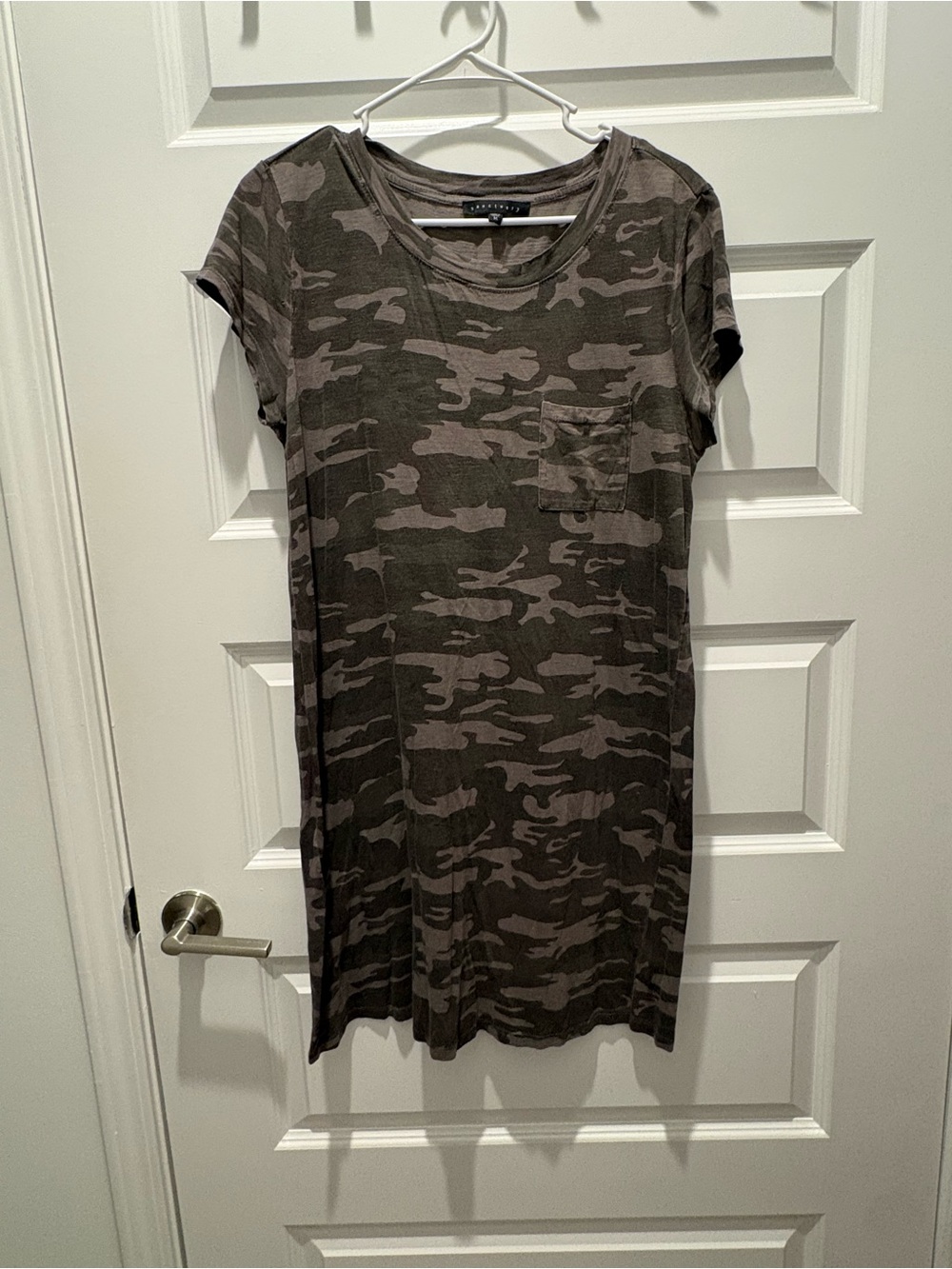 Sanctuary Camouflage Tee in Olive and Taupe